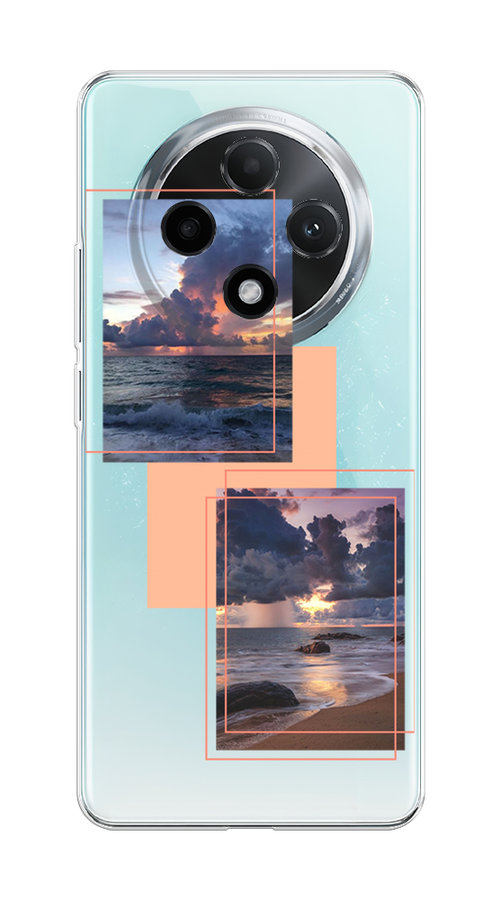 

Чехол на Oppo A3 Pro 5G "Sky collage", Розовый;прозрачный;синий, 2517950-1