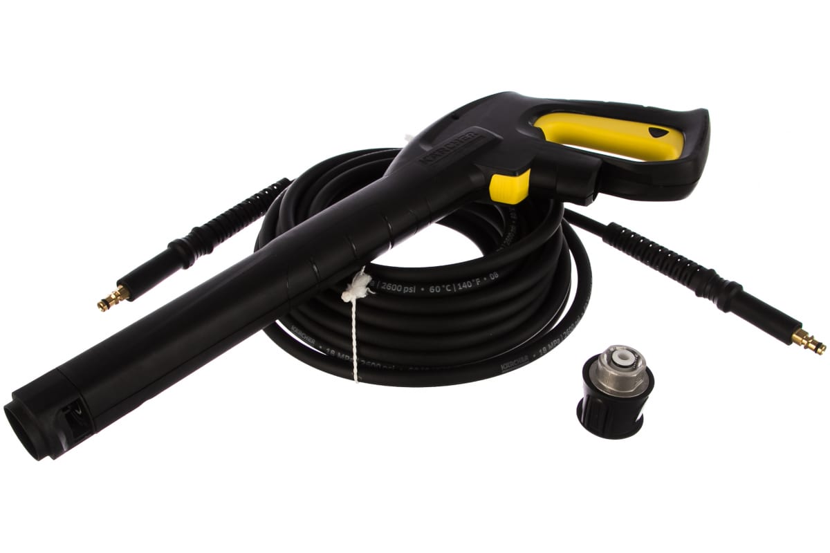 

Комплект со шлангом высокого давления Karcher 12m 2.643-909, Черный