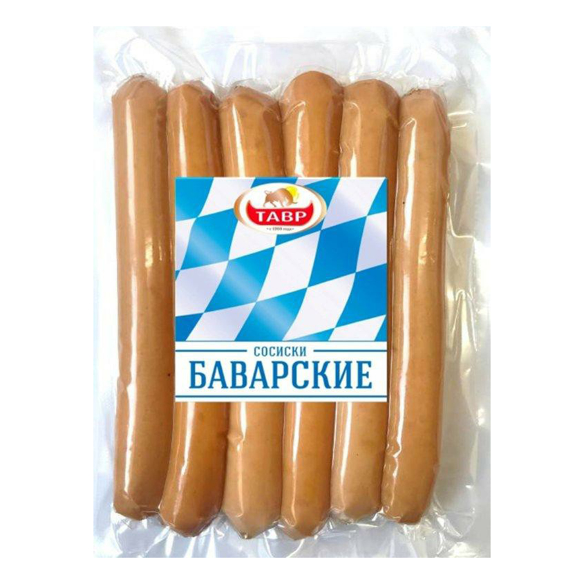 

Сосиски Тавр Баварские вареные