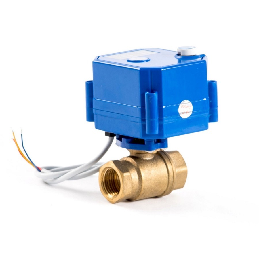 

Шаровой кран 1/2 с электроприводом 12V