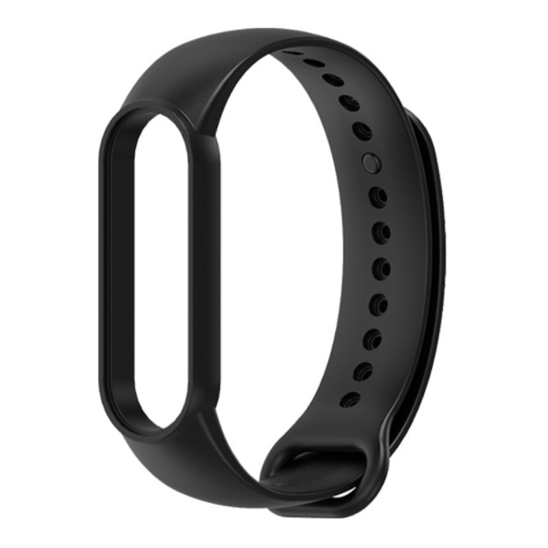 

Силиконовый ремешок Mijobs для Xiaomi Mi Band 5 / Mi Band 5 NFC (черный)