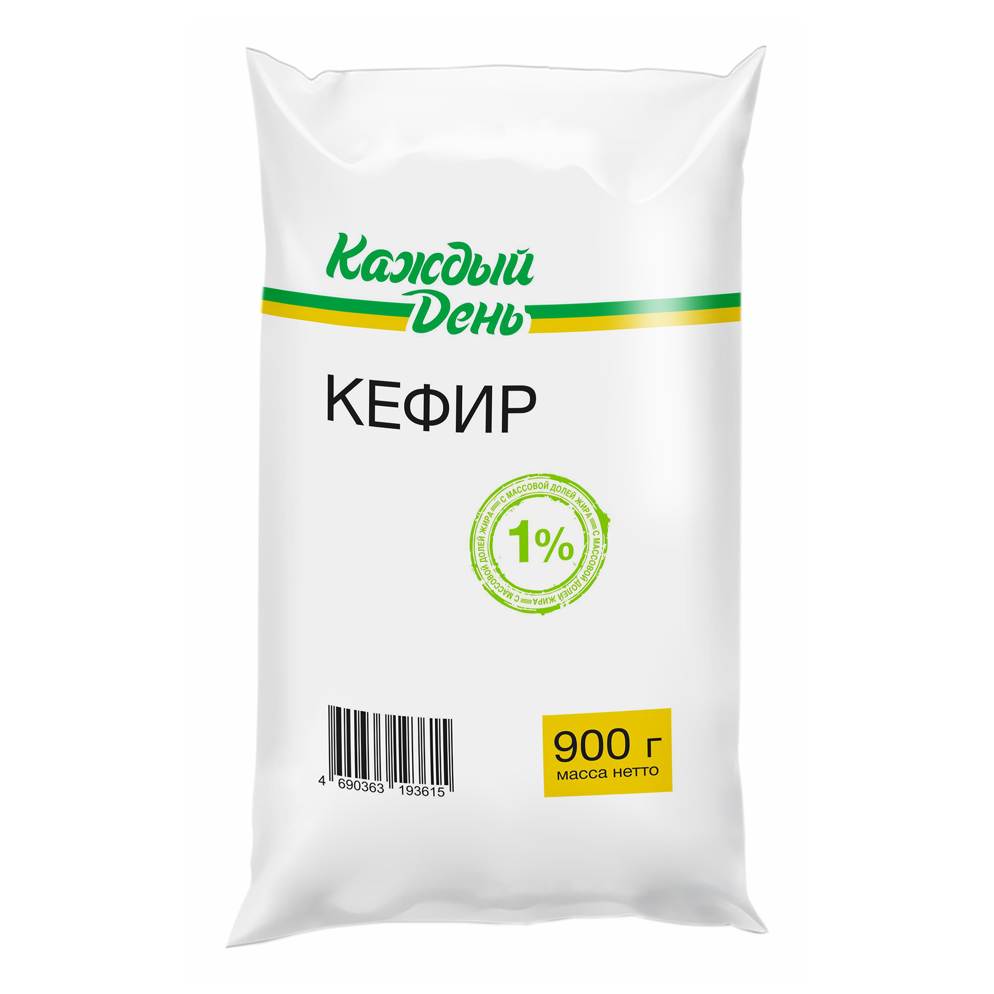 

Кефир Каждый День 1% БЗМЖ 900 мл