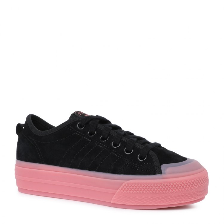 

Кеды женские Adidas NIZZA RF PLATFORM W_2516320 черные 4 UK, NIZZA RF PLATFORM W_2516320