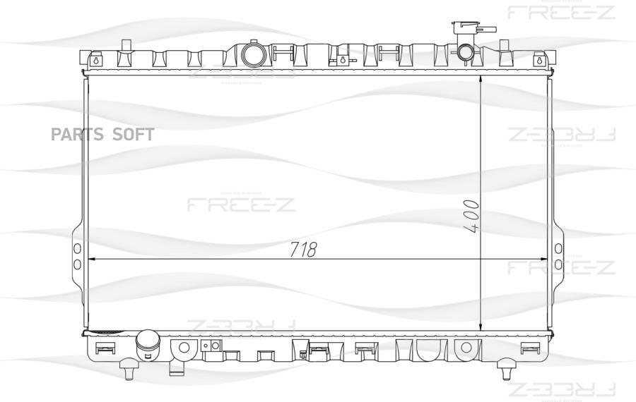 Радиатор FREEZ KK0229