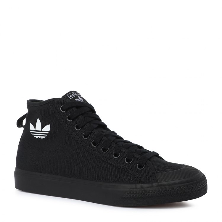 

Кеды мужские Adidas NIZZA HI_2518019 черные 11.5 UK, NIZZA HI_2518019