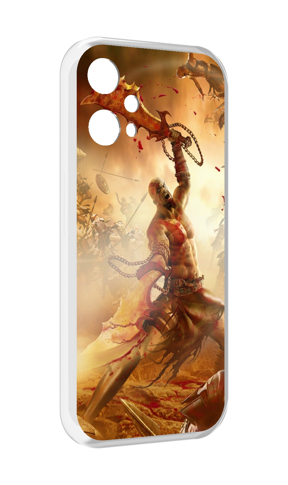 

Чехол MyPads God Of War III для OnePlus Nord CE 2 Lite 5G, Прозрачный, Tocco