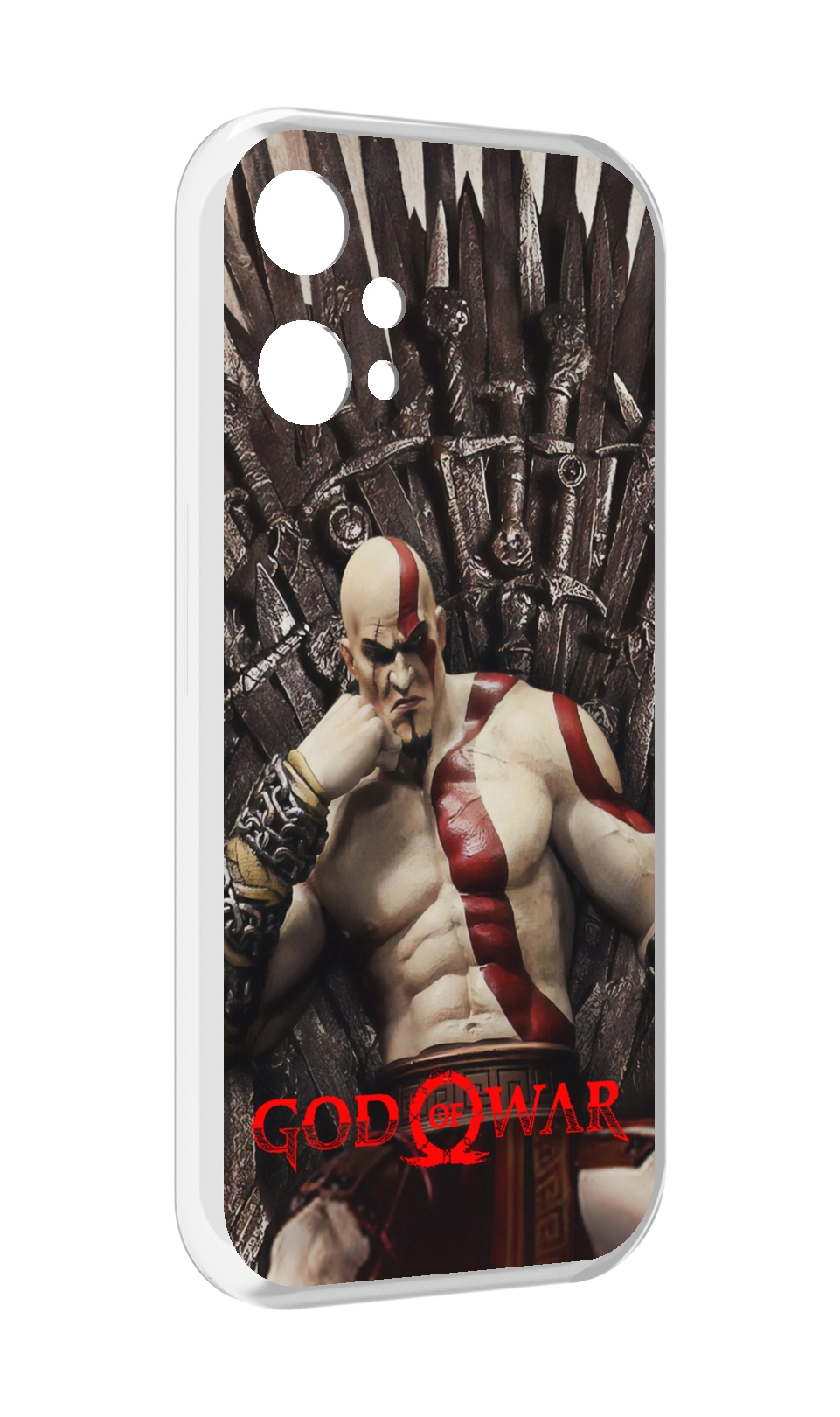 

Чехол MyPads God of War Кратос для OnePlus Nord CE 2 Lite 5G, Прозрачный, Tocco