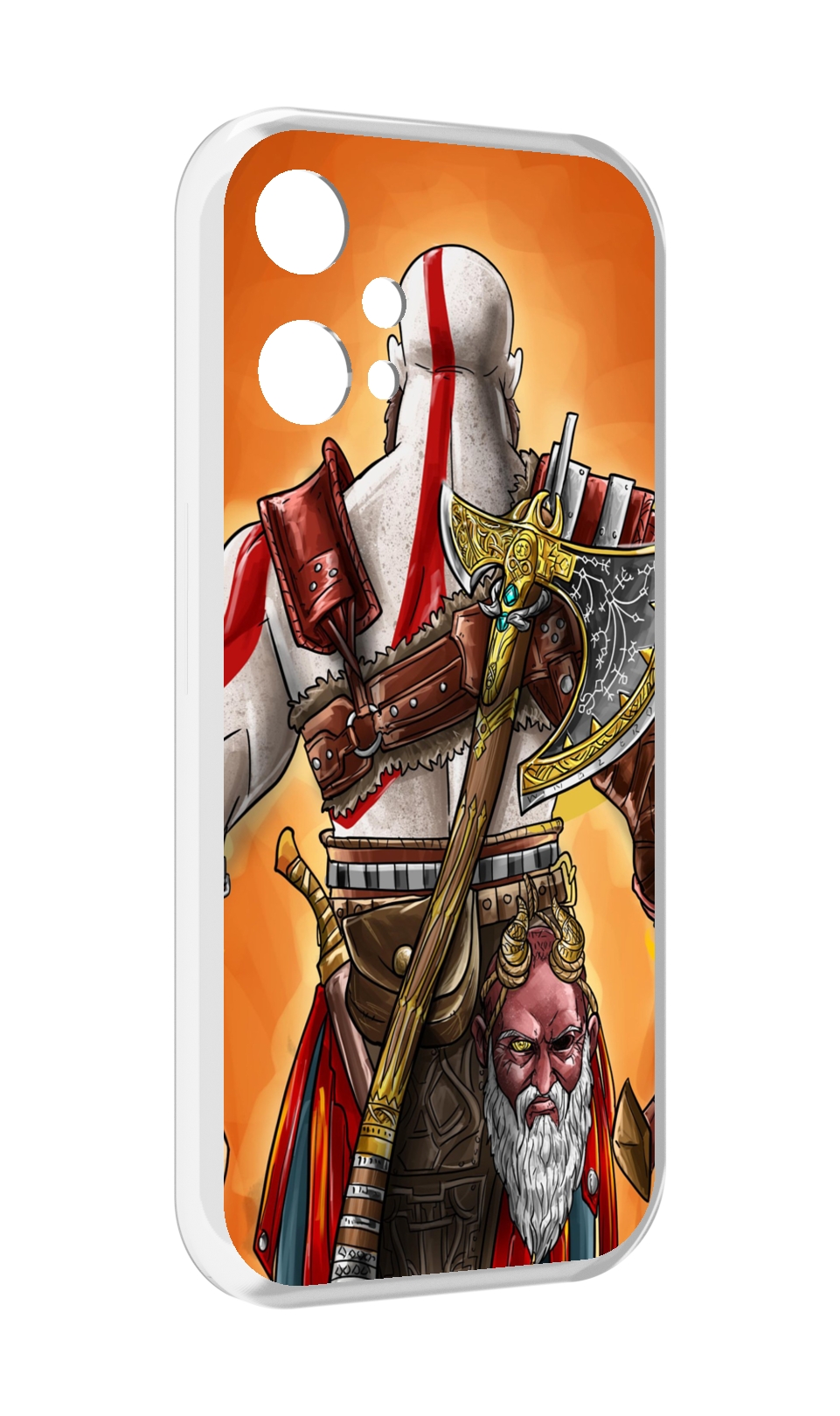 

Чехол MyPads God of War для OnePlus Nord CE 2 Lite 5G, Прозрачный, Tocco