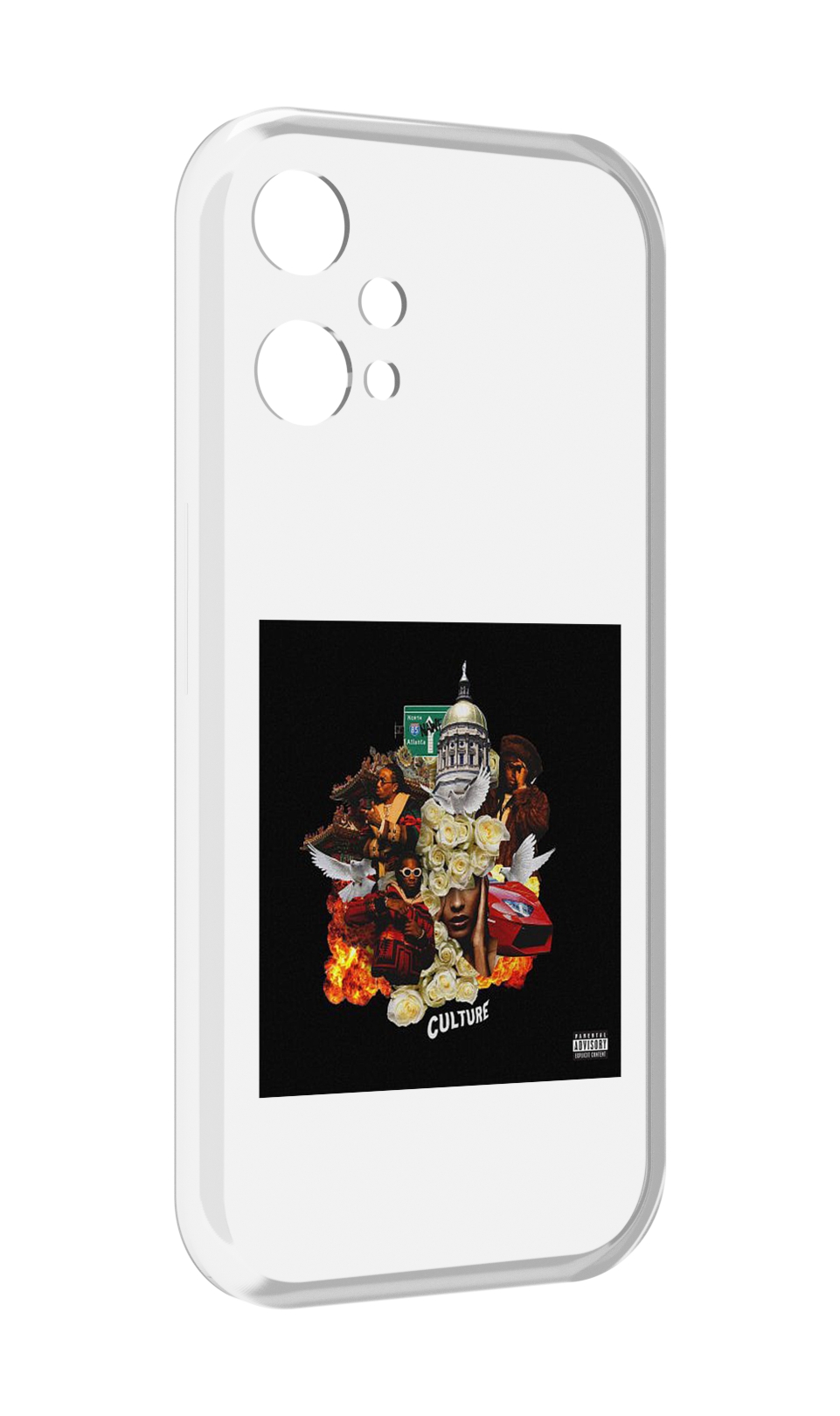 

Чехол MyPads Migos - Culture для OnePlus Nord CE 2 Lite 5G, Прозрачный, Tocco