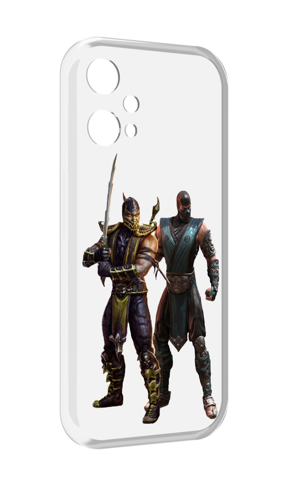

Чехол MyPads Mortal-Kombat-1 для OnePlus Nord CE 2 Lite 5G, Прозрачный, Tocco