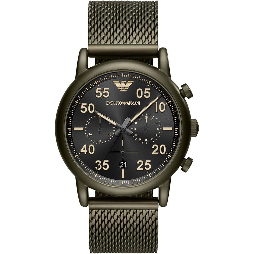 

Наручные часы унисекс Emporio Armani AR11115 хаки, AR11115