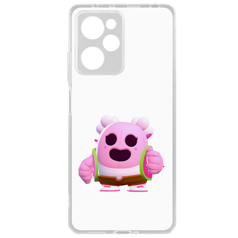 Чехол-накладка Brawl Stars-Сакура Спайк для Xiaomi Poco X5 Pro