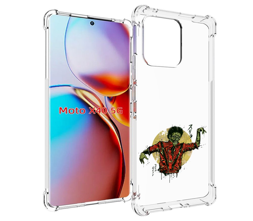 

Чехол MyPads Зомби для Motorola Moto X40, Прозрачный, Tocco