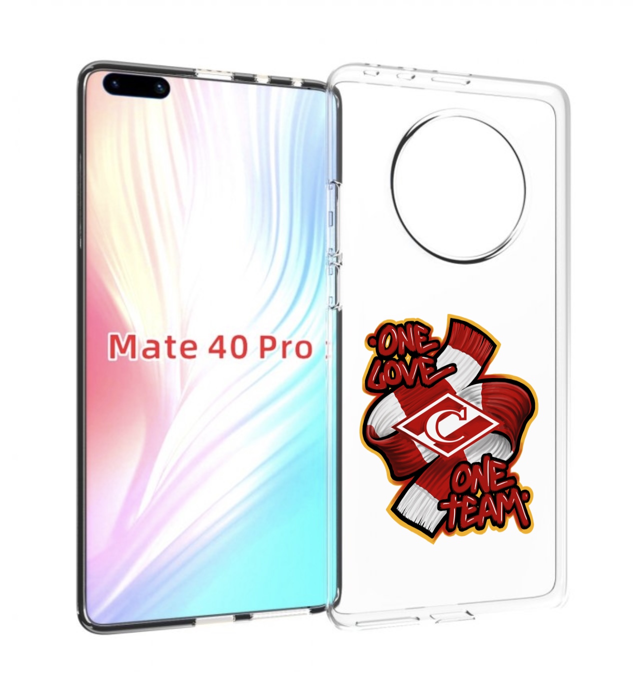 

Чехол MyPads Одна любовь-Спартак для Huawei Mate 40 Pro (NOH-NX9), Прозрачный, Tocco