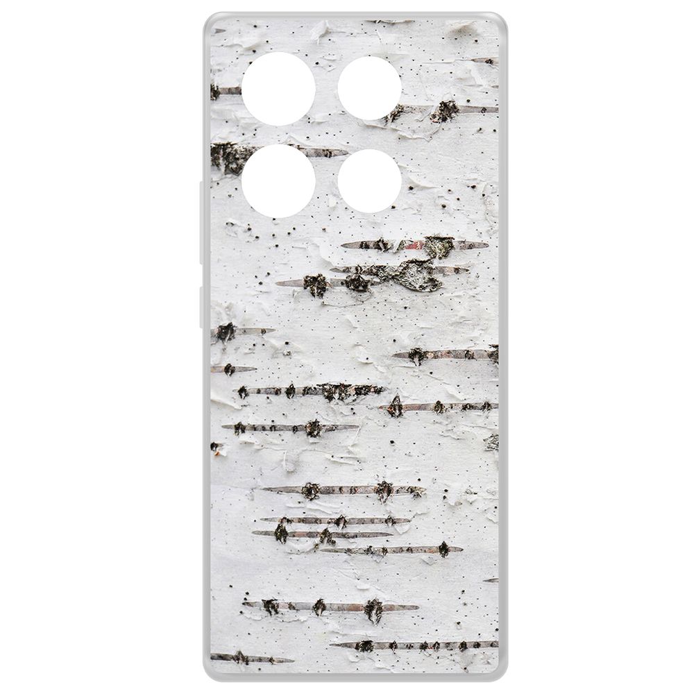 

Чехол-накладка Krutoff Clear Case Березка для INFINIX Note 40 Pro, Прозрачный