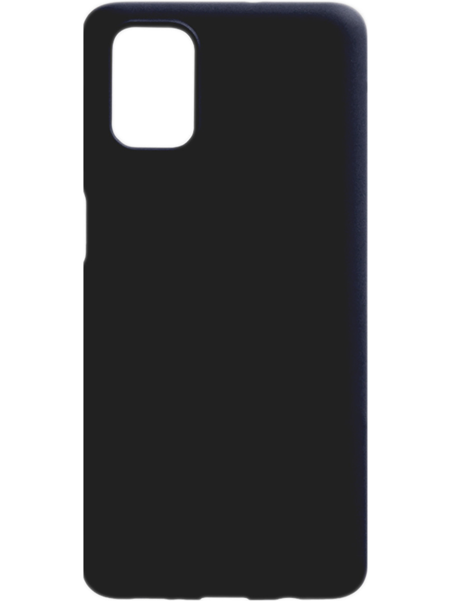 

Силиконовый чехол на Samsung Galaxy M51 матовый черный, 723412513