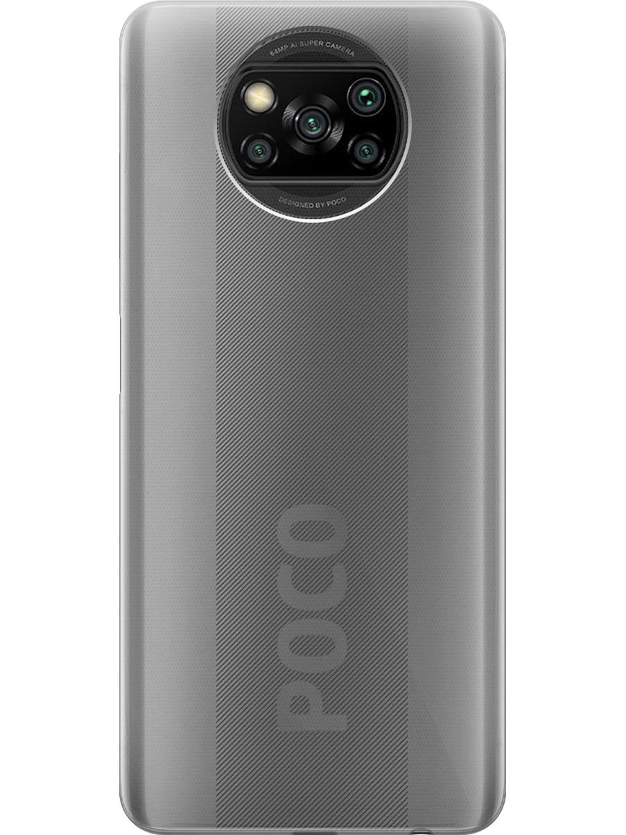 

Силиконовый чехол на Xiaomi Poco X3 / X3 Pro прозрачный, 723602731