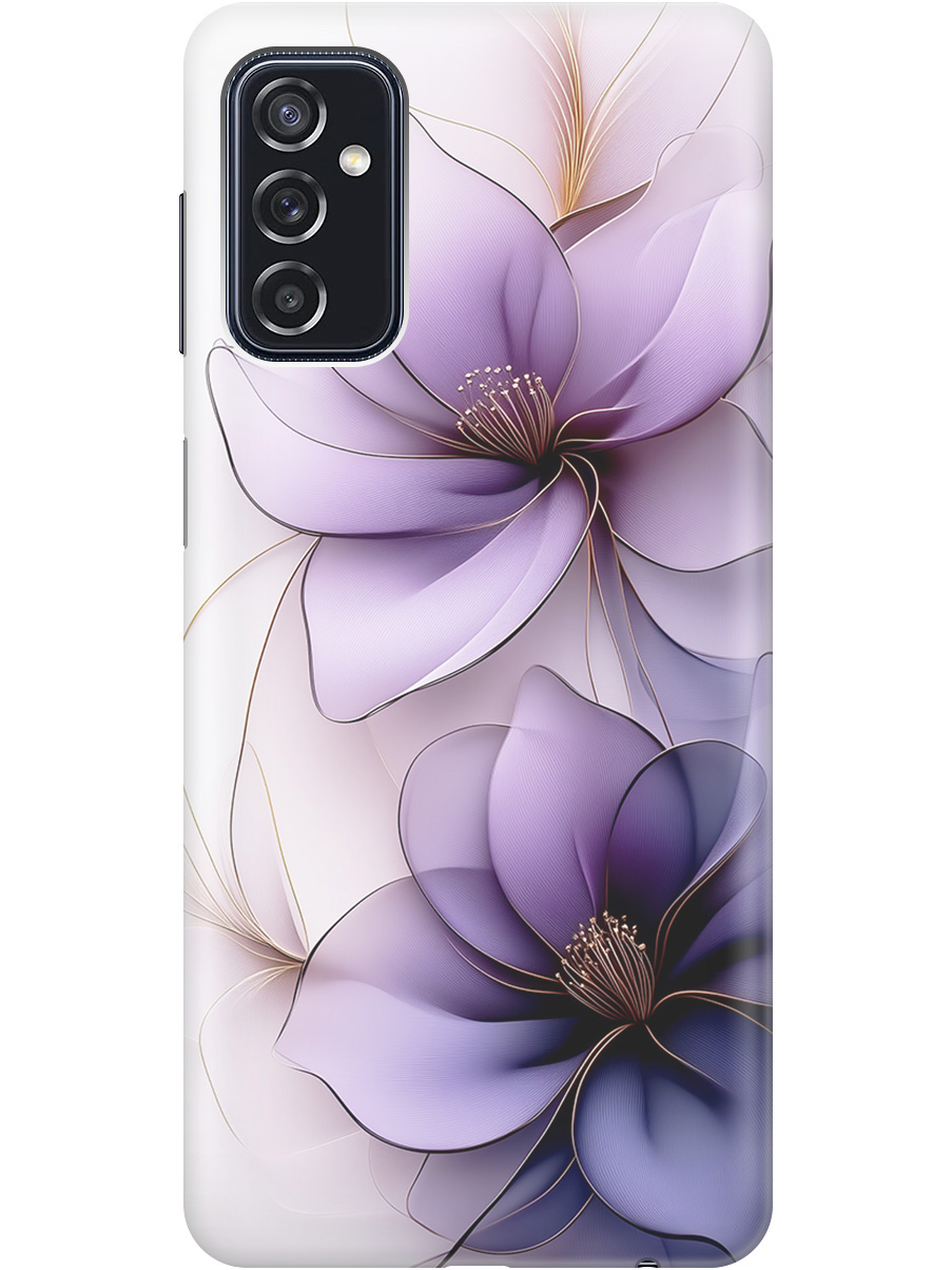 

Силиконовый чехол на Samsung Galaxy M52 5G с принтом "Сиреневые цветы", Прозрачный;белый;серый;фиолетовый, 734082121