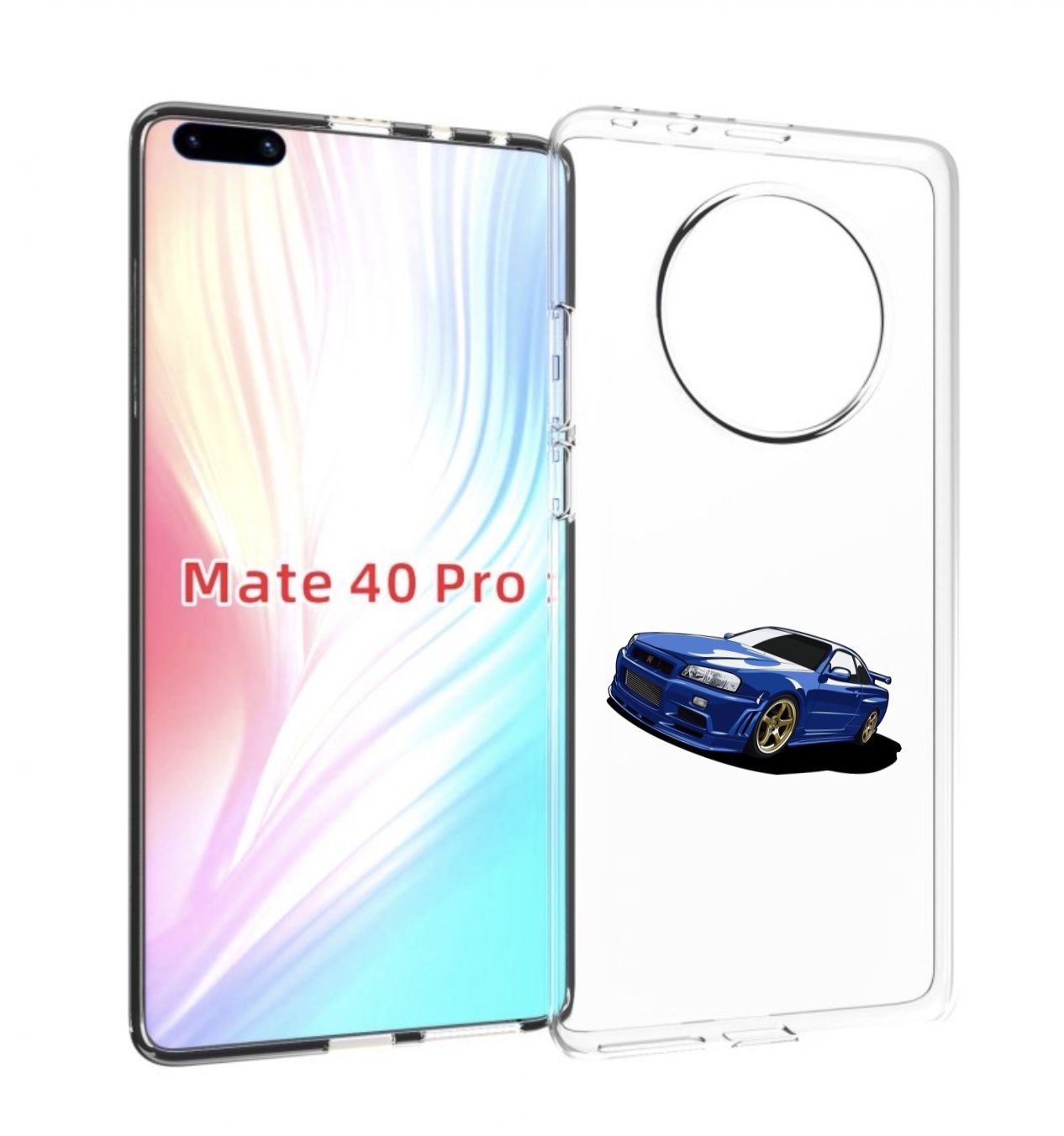 

Чехол MyPads Джитиэр для Huawei Mate 40 Pro (NOH-NX9), Прозрачный, Tocco