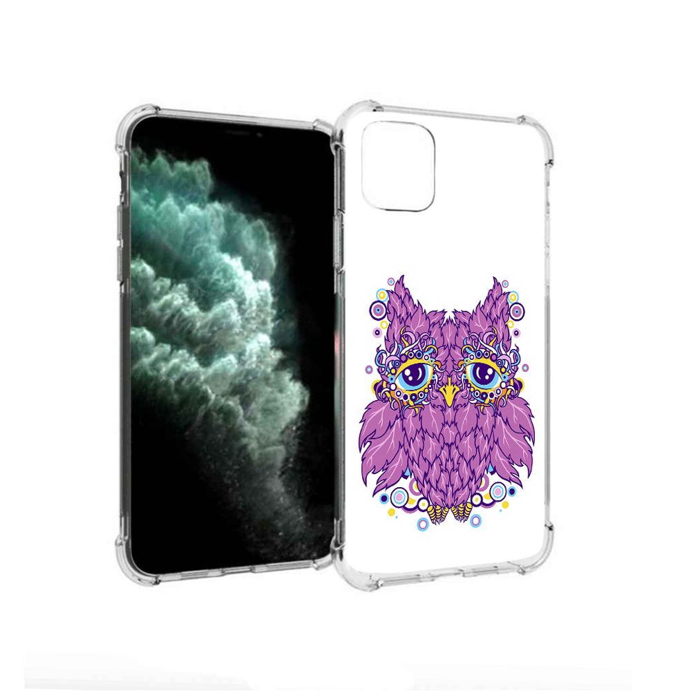 Чехол MyPads Tocco для Apple iPhone 11 Pro Max Розовая сова (PT142698.615.147)