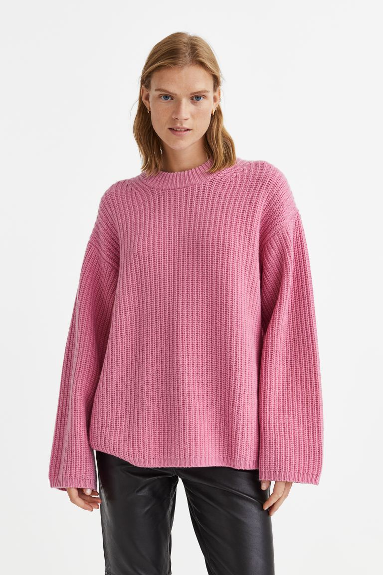 

Джемпер женский H&M 1106552003 розовый L (доставка из-за рубежа), 1106552003