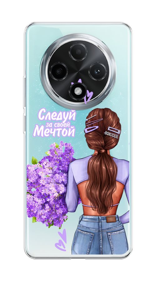 

Чехол на Oppo A3 Pro 5G "Следуй за своей мечтой", Фиолетовый;коричневый, 2517950-1