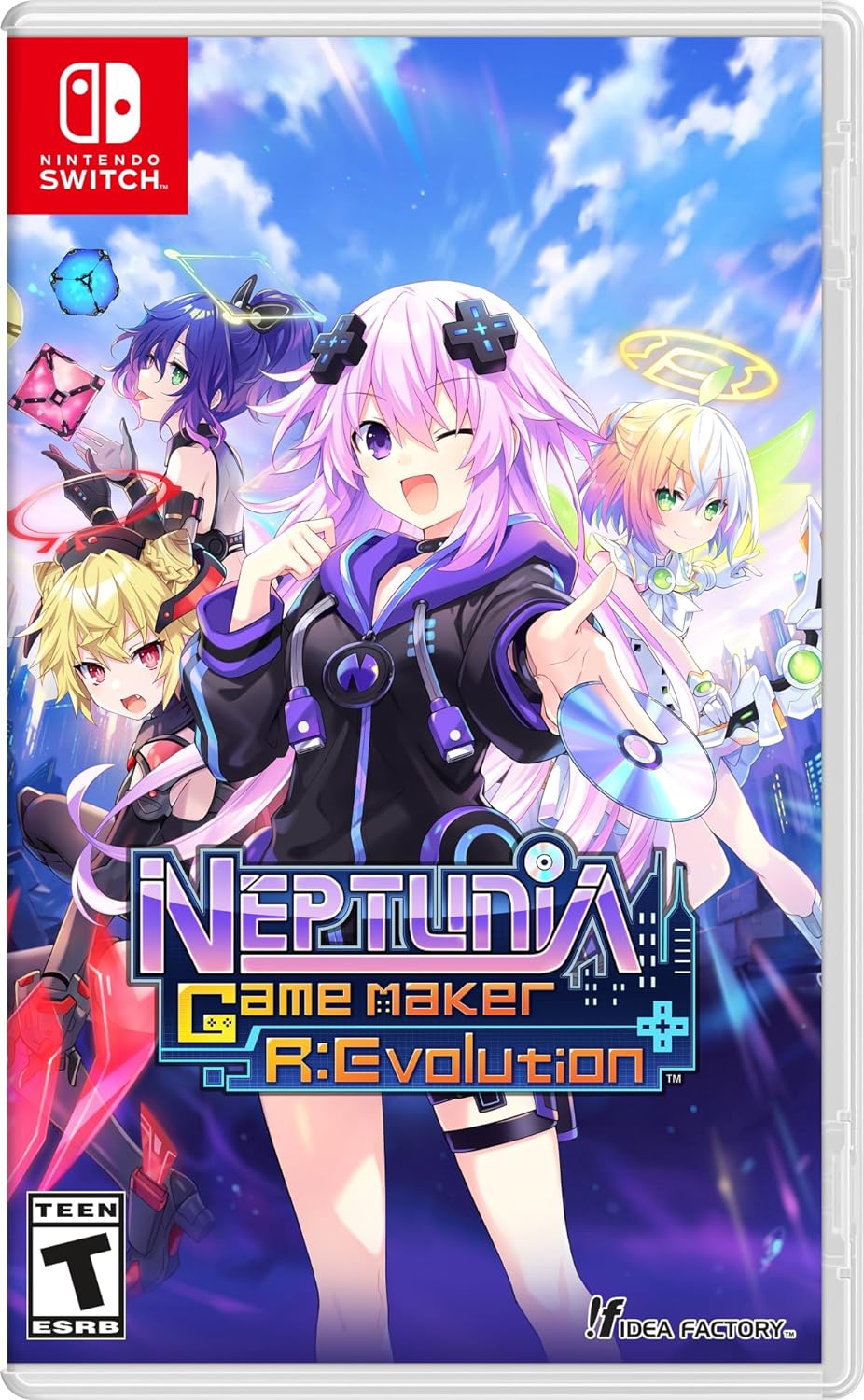 Игра Neptunia Game Maker REvolution DOE Nintendo Switch полностью на иностранном языке 11590₽