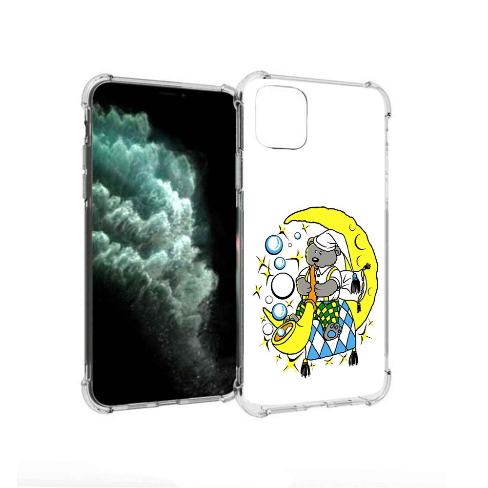 

Чехол MyPads Tocco для Apple iPhone 11 Pro Max Сырная луна (PT142698.615.167), Прозрачный, Tocco