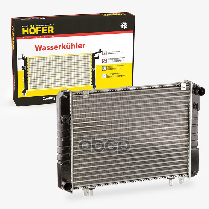 

Радиатор Охлаждения Hofer Газ 3302 С 99г. 3-Х Рядный HOFER арт. HF708424