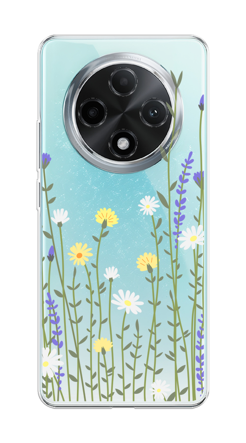 

Чехол на Oppo A3 Pro 5G "Ромашка и лаванда", Зеленый;желтый;прозрачный, 2517950-1