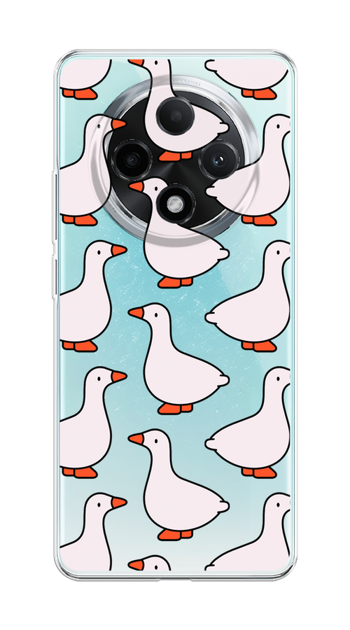 

Чехол на Oppo A3 Pro 5G "Гуси", 2517950-1