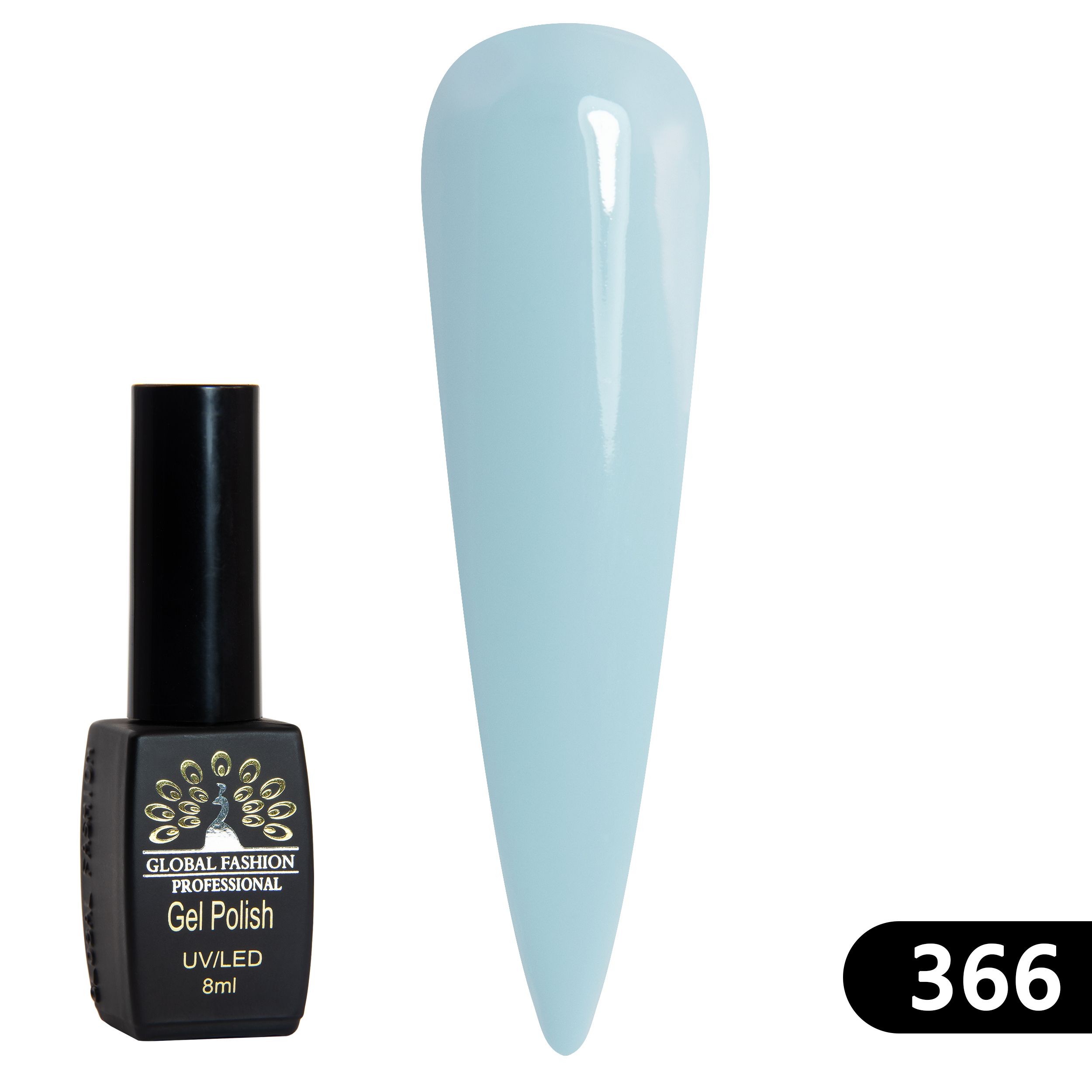 

Гель-лак BLACK ELITE 366 Global Fashion 8 мл
