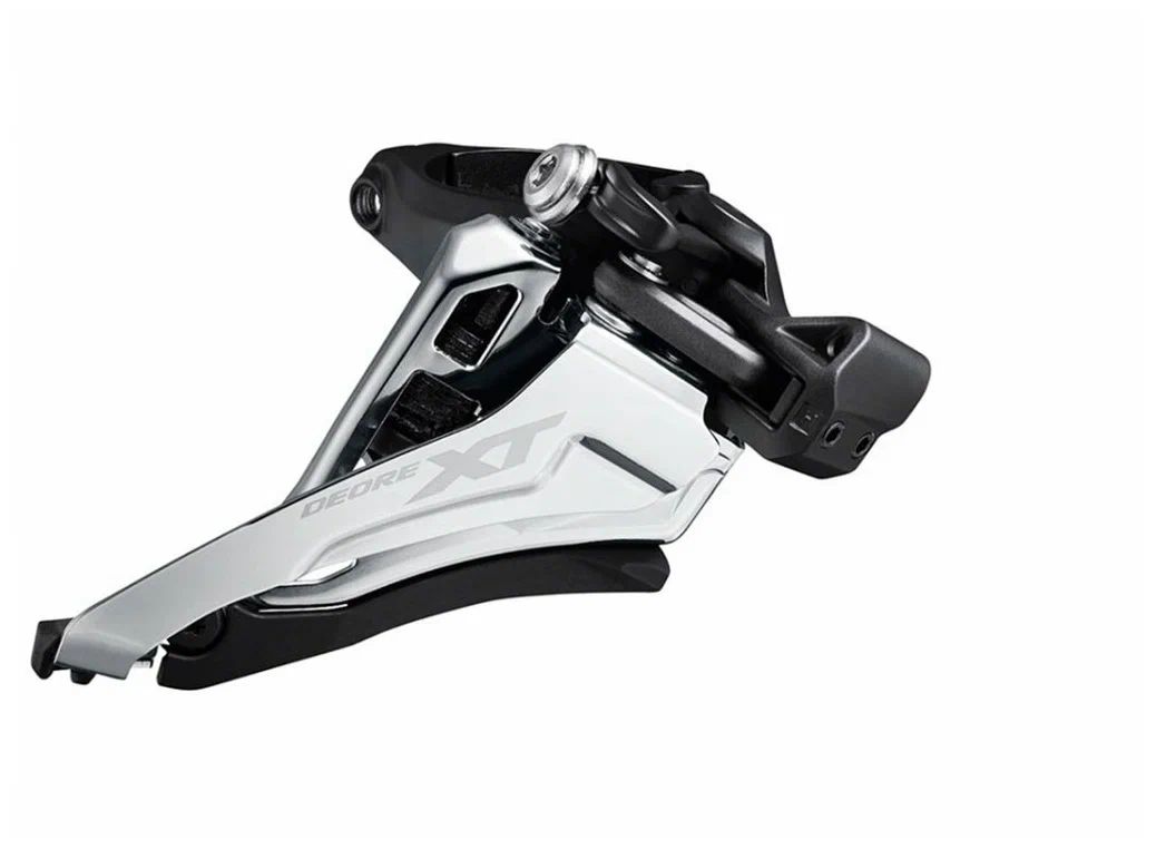 фото Передний переключатель shimano xt m8100-m (2x12ск) верхняя тяга