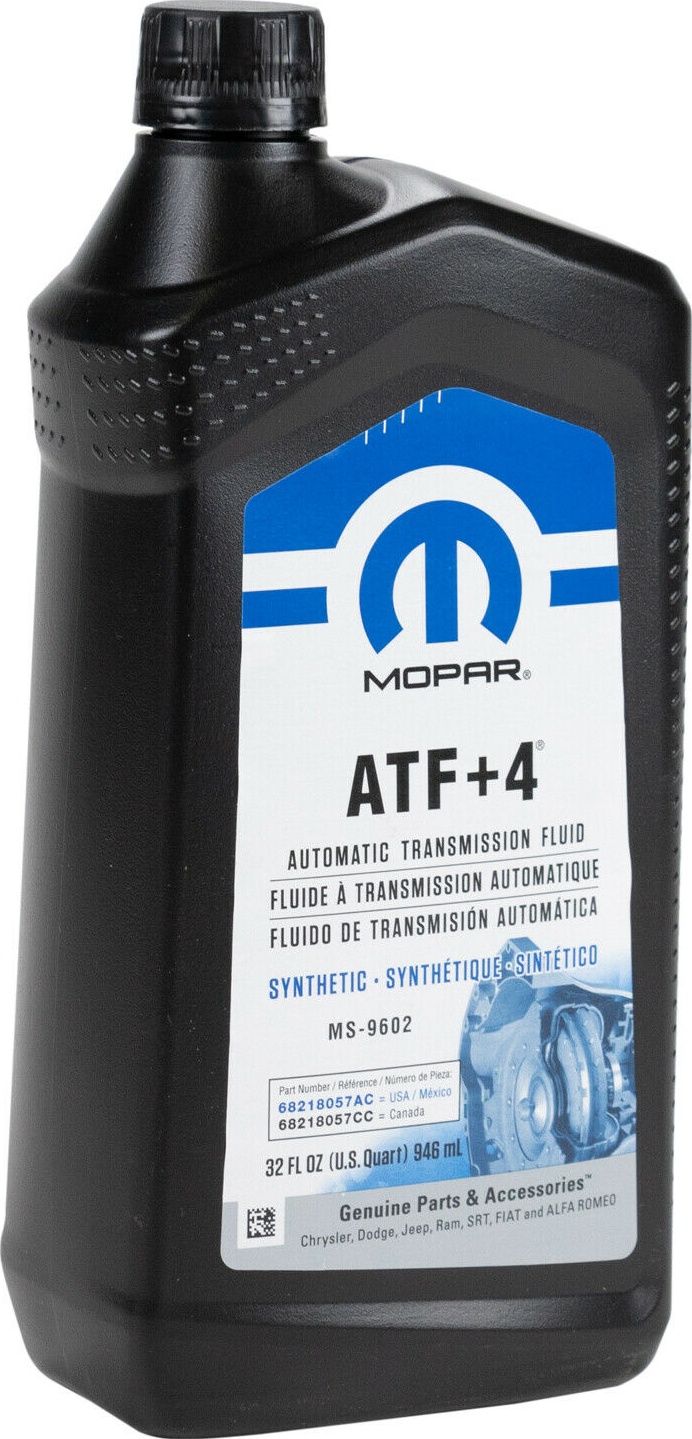 Масло Трансмиссионное Mopar Atf+4 946 Мл Chrysler 68218057Ac