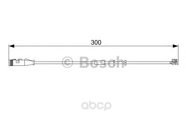 

Датчик Износа Дисковых Тормозных Колодок Bosch 1987473033