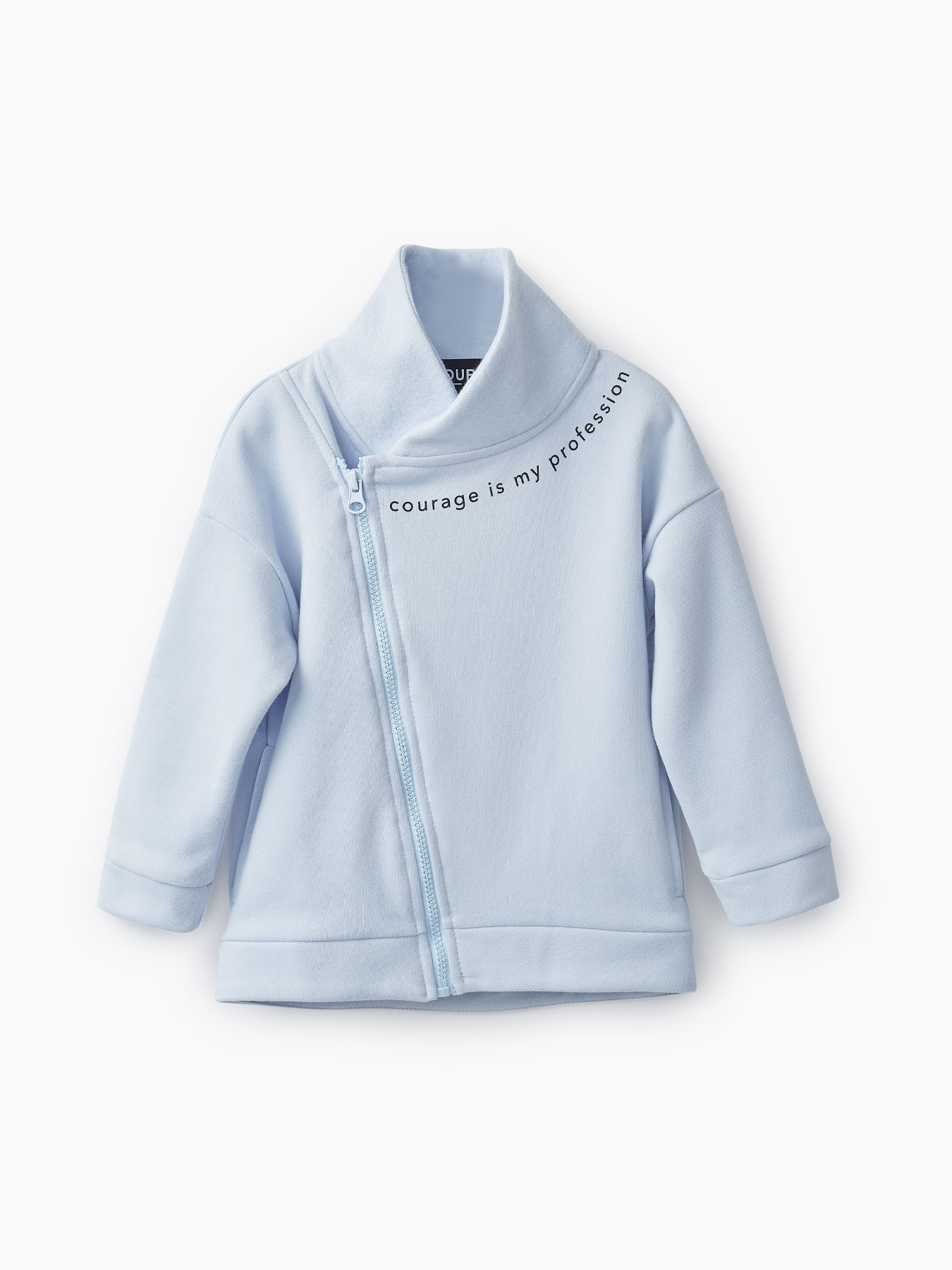 фото Толстовка на молнии (light blue, 104) happy baby голубой 104