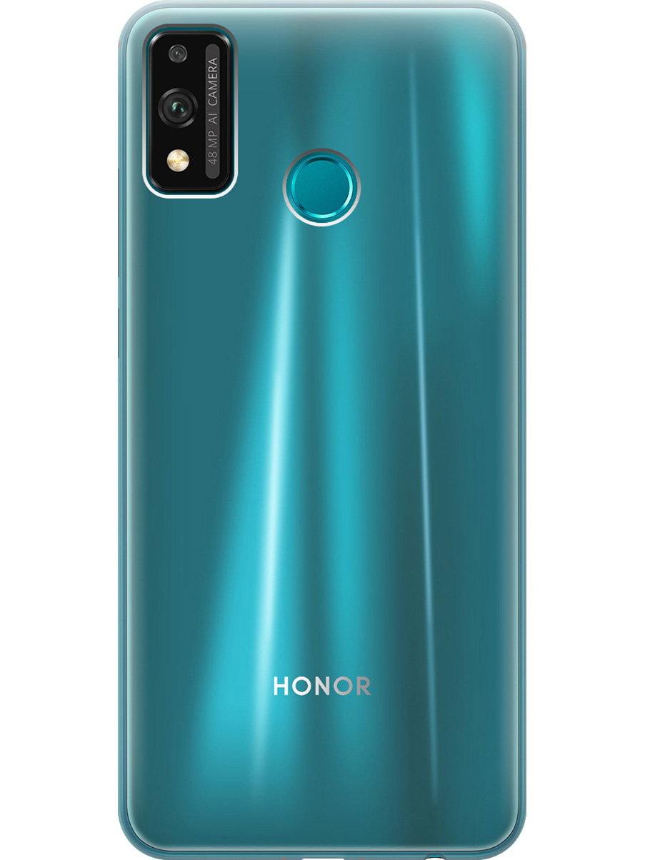 

Силиконовый чехол на Honor 9X Lite прозрачный, 723565431