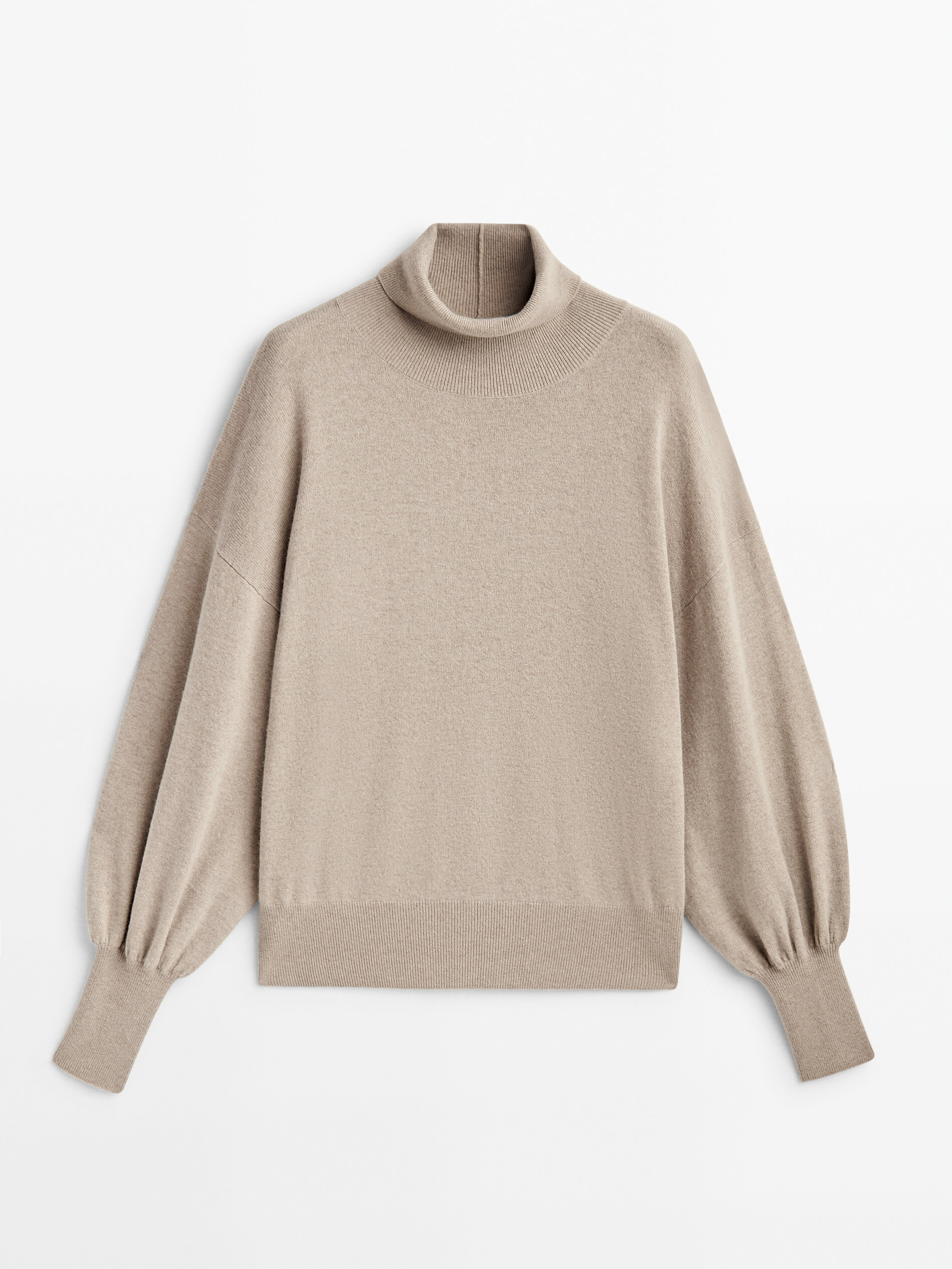 

Свитер женский Massimo Dutti 05600509710 бежевый L, 05600509710