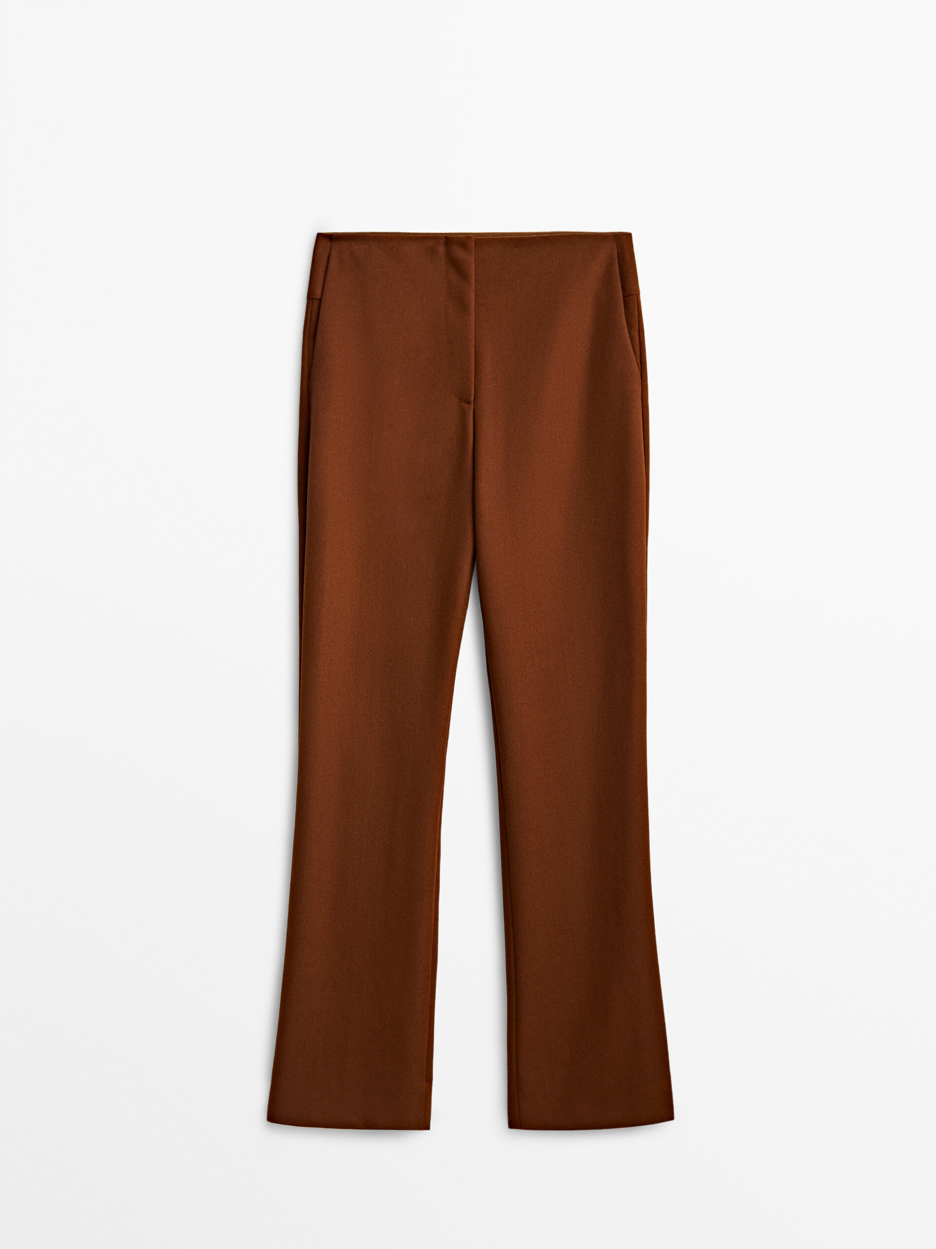 

Брюки женские Massimo Dutti 05080555701 коричневые 42, 05080555701