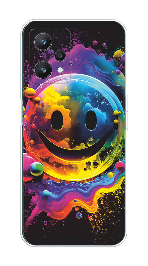 

Чехол Awog на Realme 9 Pro "Кислотный смайл", Фиолетовый;желтый;синий, 258850-1