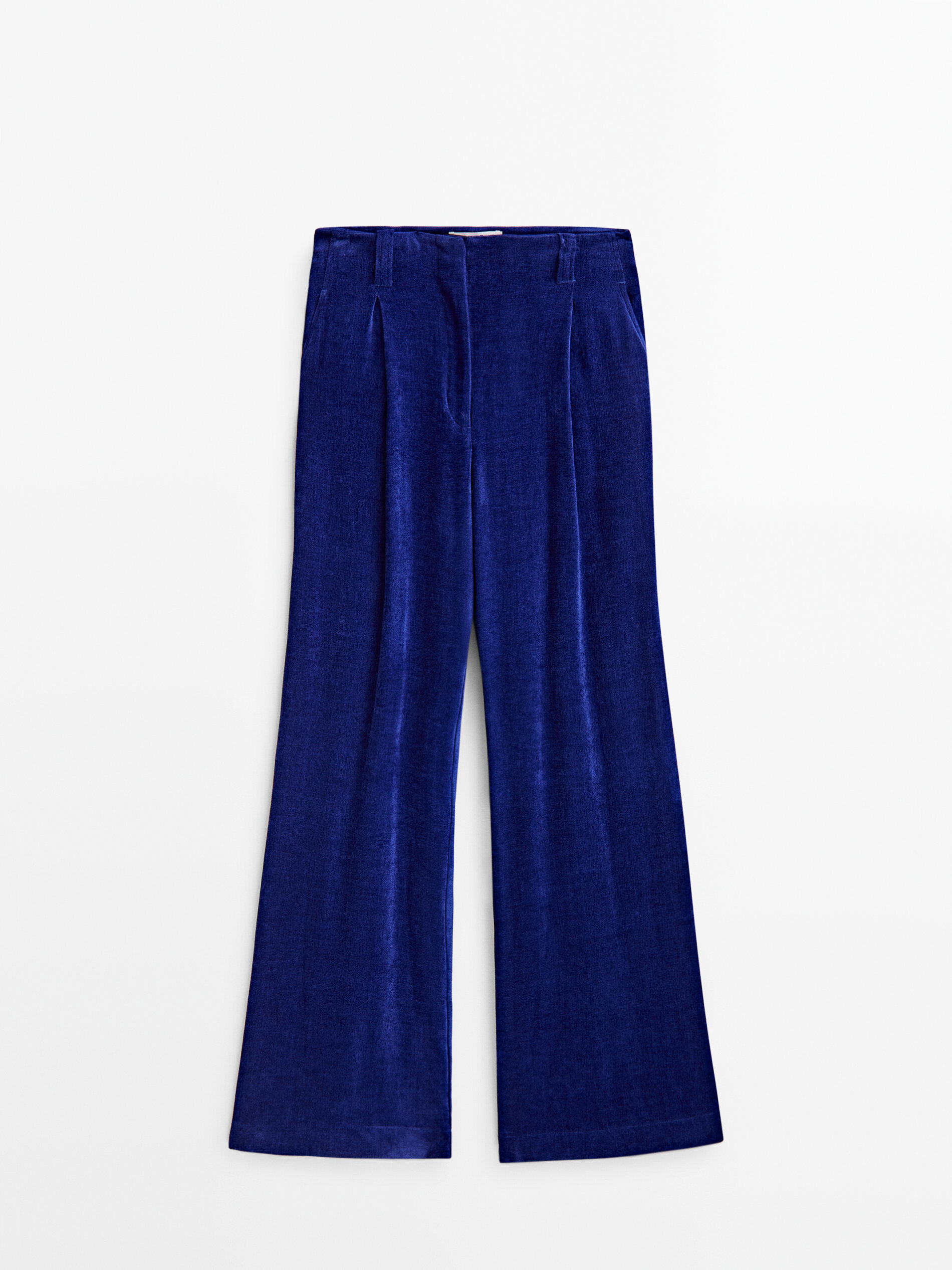 

Брюки женские Massimo Dutti 09120954400 синие 40, 09120954400