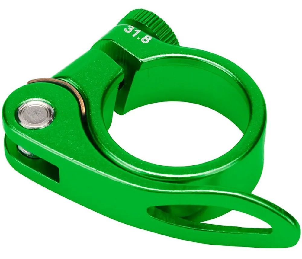 Зажим подседельной трубы STELS BLF-Z1 31,8mm (зеленый) 180015