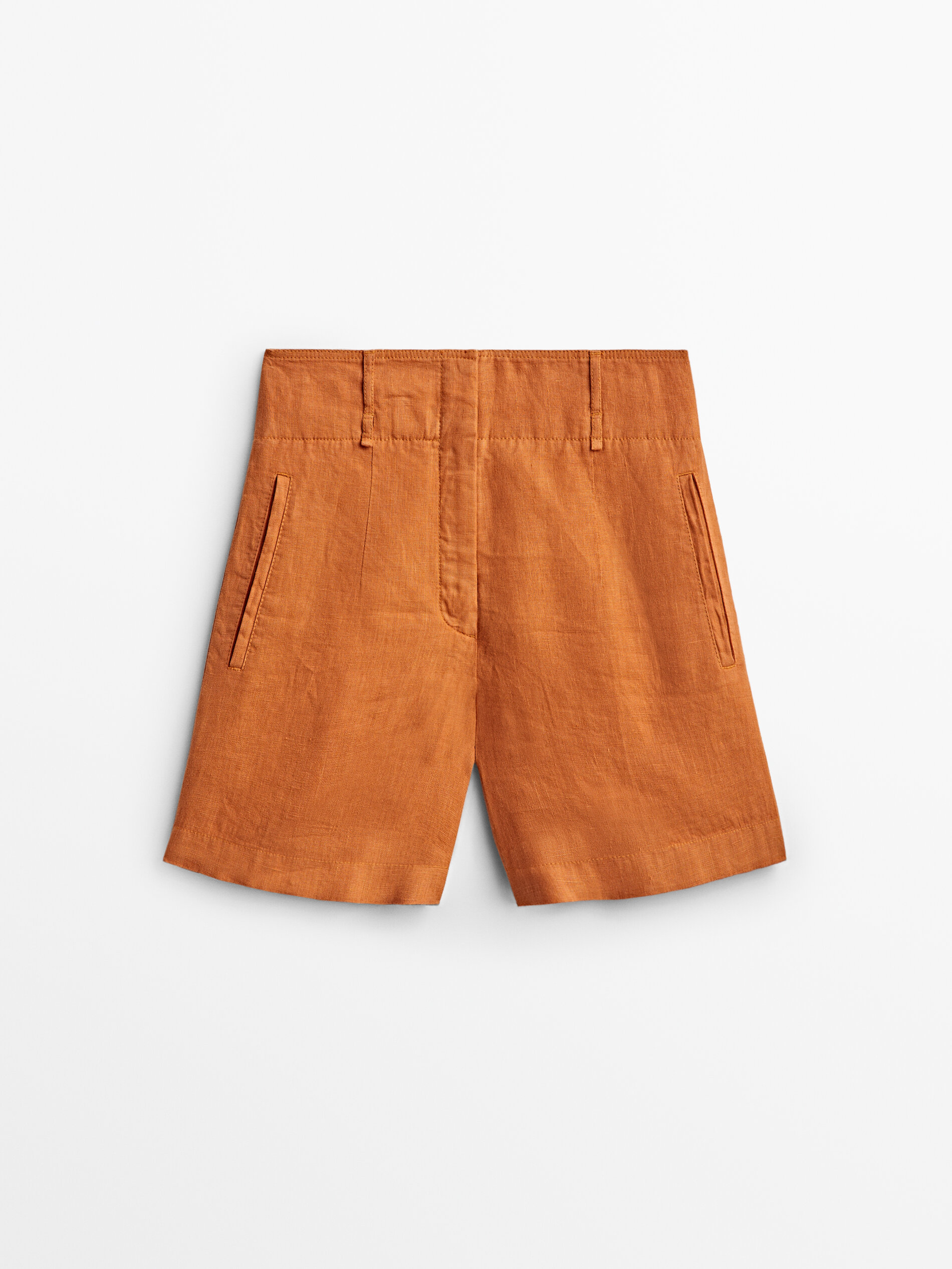 

Шорты женские Massimo Dutti 05025925614 оранжевые 36, 05025925614