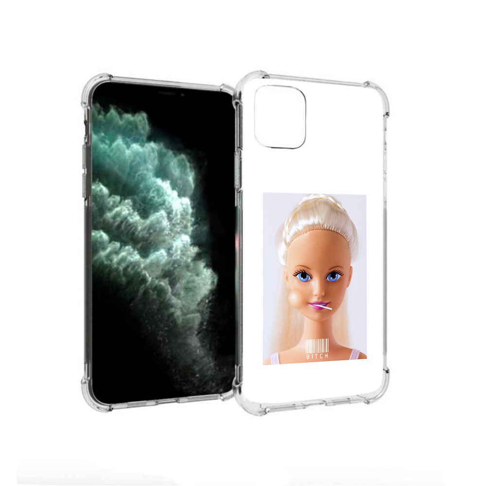 

Чехол MyPads Tocco для Apple iPhone 11 Pro Max барби (PT142698.615.226), Прозрачный, Tocco