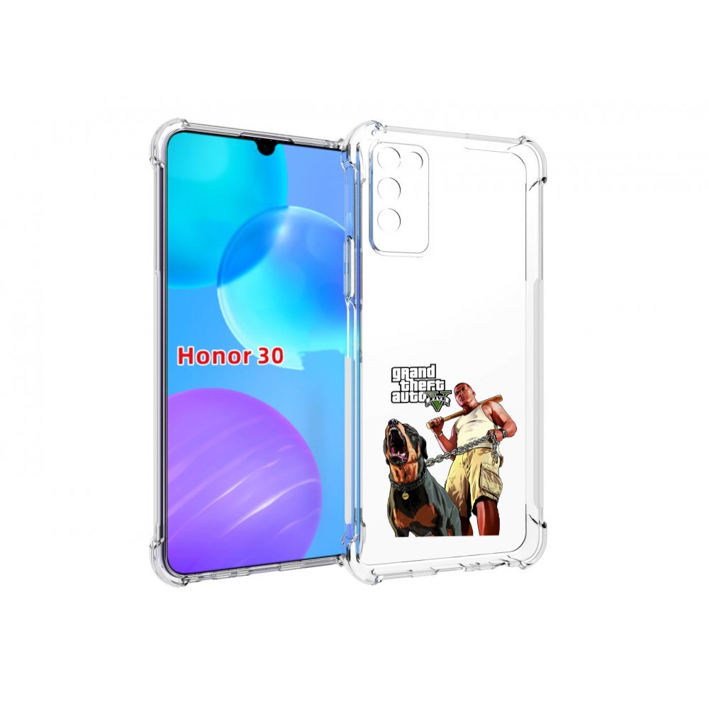 

Чехол MyPads GTA грозная собака для Huawei Honor 30 Lite, Tocco