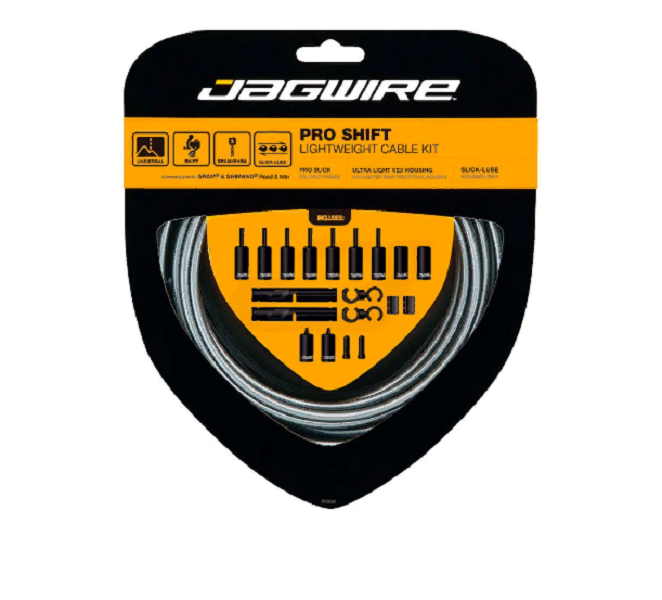 Комплект тросов переключения JAGWIRE Pro Shift Kit, Bianci Celeste