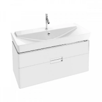 

Комплект тумба с раковиной Jacob Delafon Reve 100 E4801-00+EB1136-G1C белый бриллиант, Reve