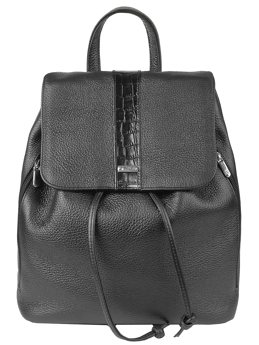 Сумка-рюкзак женская L'Uccello 4048 черная