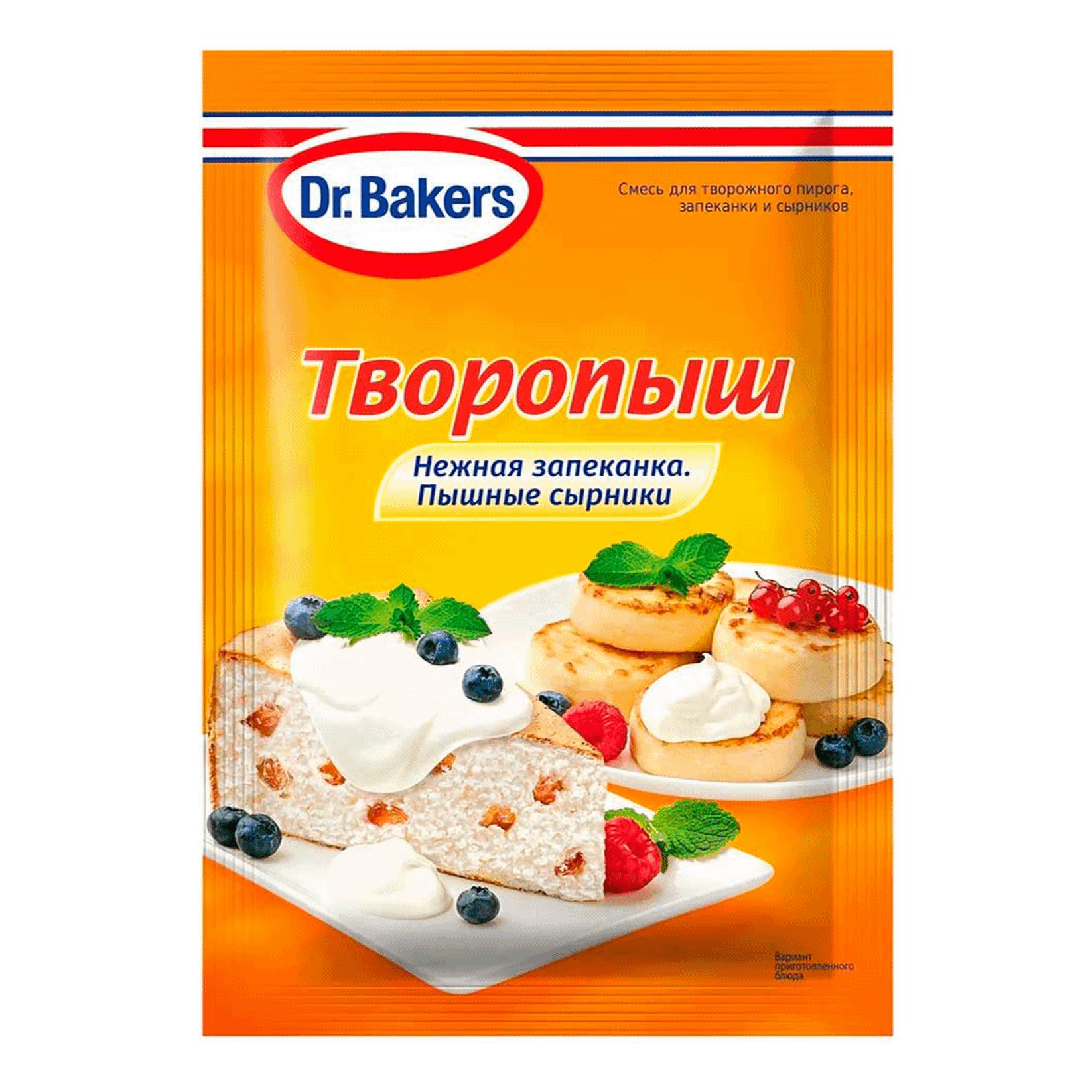 Смесь для выпечки Dr.Bakers Творопыш для творожного пирога и запеканки 60 г