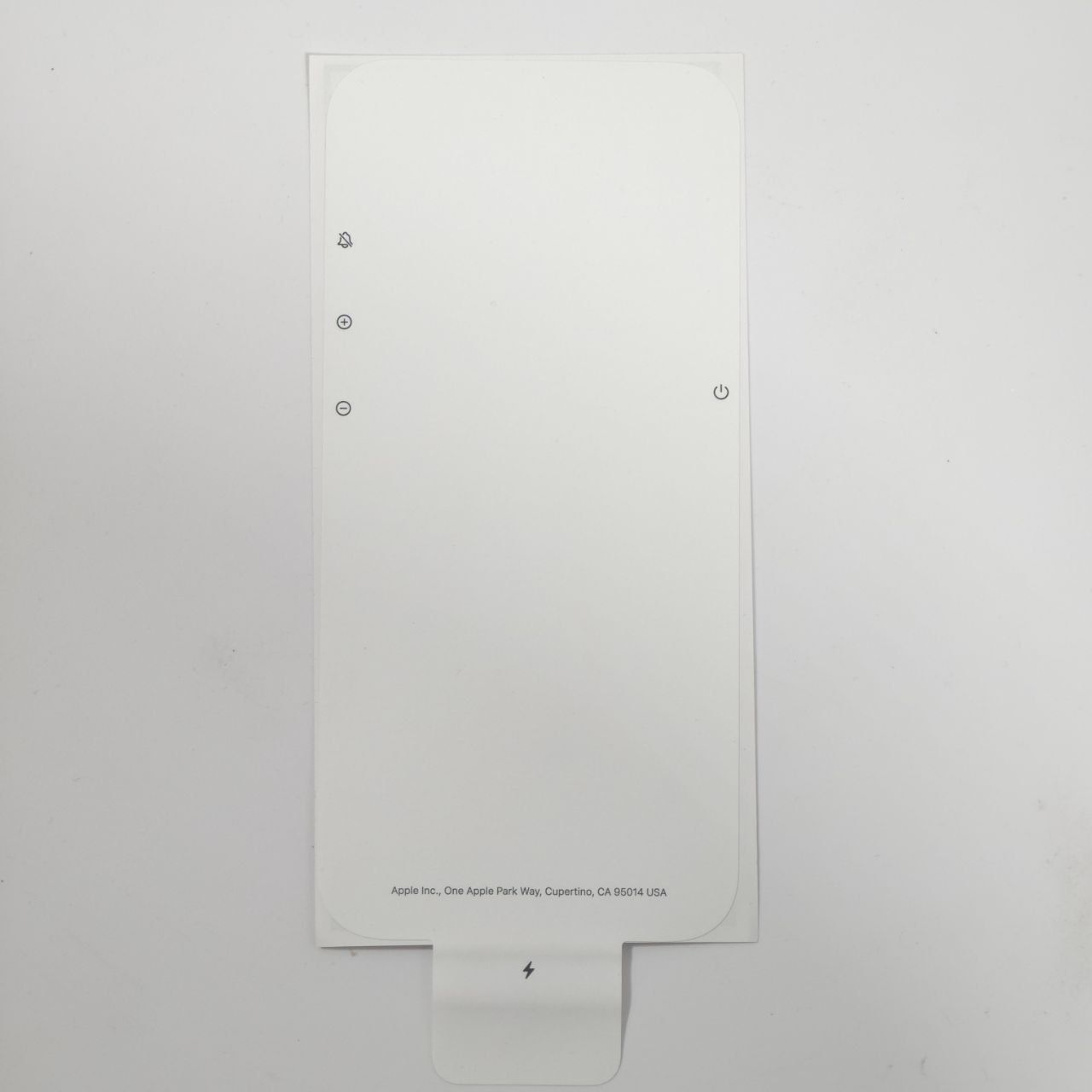 

Пленка заводская белая для Apple в iPhone 14 plus, заводская белая